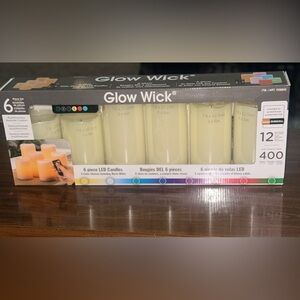 Glow Wick LED Candles Set
